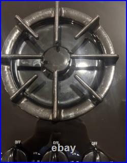 GE JGP636BE1BB 36 5-Burner Gas Cooktop Black Glass Never Installed Ignitor Work GE JGP636BE1BB 36 5-Burner Gas Cooktop Black Glass Never Installed Ignitor Work