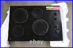 GE JP3030DJBB 30 Black Drop-In 4 Element Electric Cooktop #134052