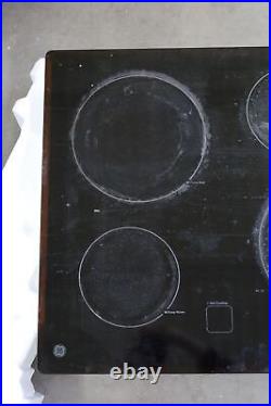 GE JP3030DJBB 30 Black Drop-In 4 Element Electric Cooktop #134052