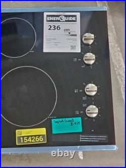 GE JP3030SWSS 30 Stainless 4 Element Electric Cooktop NOB #154266
