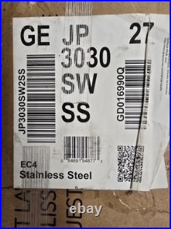 GE JP3030SWSS 30-in 4 Burners Smooth Surface Stainless Steel Electric Cooktop