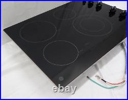 GE JP3530DJBB 30 Built-In Electric Cooktop with 4 Radiant Elements in Black