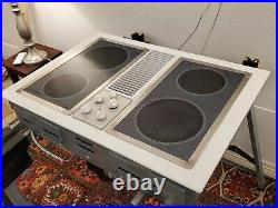 GE JP389W Cooktop With Downdraft Electric 30 with Grill