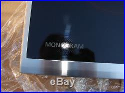 GE Monogram 36 Stainless Steel Touch Control Electric Cooktop ZEU36RSJSS