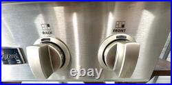 GE Monogram 36 inch Gas Rangetop with Griddle and 4 Burners Stainless Steel