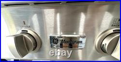 GE Monogram 36 inch Gas Rangetop with Griddle and 4 Burners Stainless Steel
