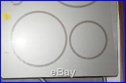 GE Monogram ZHU36RSJSS 36 Platinum Silver Induction Electric Cooktop #30707 TRK