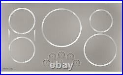 GE Monogram ZHU36RSPSS 36 Smart Induction Cooktop with Silver Finish