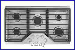 GE New cooktop gas 36 inch GE PGP7036SLSS Stainless Steel New