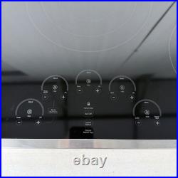 GE PROFILE 36 BUILT IN TOUCH CONTROL COOKTOP PP9036SJ2SS Tested & Working