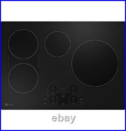 GE Profile 30 Black 4-Element Induction Cooktop PHP9030DTBB