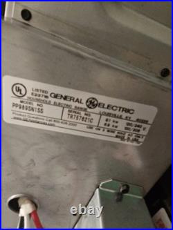 GE Profile 30 Black Glass Downdraft Cooktop Electric 4 Burners PP989SN1SS