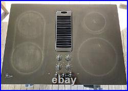 GE Profile 30 Black Glass Electric Cooktop Downdraft Stovetop FREE SHIPPING