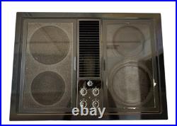GE Profile 30 Downdraft Cooktop JP389B0V1BB JP389BDBB Black Modular Tested