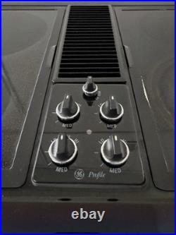 GE Profile 30 Downdraft Cooktop JP389B0V1BB JP389BDBB Black Modular Tested