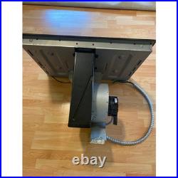 GE Profile 30 Downdraft Electric Cooktop PP9830DJ1BB 4 Burner Black Glass