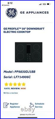 GE Profile 30 Electric Downdraft Glass Cooktop / Stovetop TESTING VIDEO