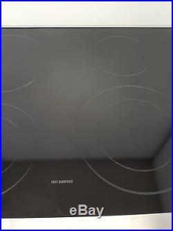 GE Profile 30 Inch Electric Cooktop Stovetop Stainless Steel Trim JP940S0K2SS