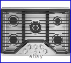 GE Profile 30 W 5-Burner Gas Cooktop with 18K BTU Burner & Simmer PGP9030SLSS NEW