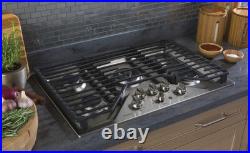 GE Profile 30 W 5-Burner Gas Cooktop with 18K BTU Burner & Simmer PGP9030SLSS NEW