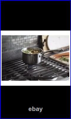 GE Profile 30 in Gas Cooktop Stainless Steel 5 Burners Tri-Ring PGP9030SLSS READ