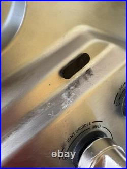 GE Profile 30 in Gas Cooktop Stainless Steel 5 Burners Tri-Ring PGP9030SLSS READ