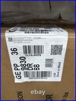 GE Profile 30in 4 Burner Element Electric Cooktop, Black PP9830DRBB