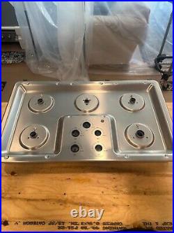 GE Profile 36 Built-In Gas Cooktop Stainless Steel