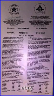 GE Profile 36 Inch Gas Cooktop 5 Burner Stainless Steel JGP975SEK2SS