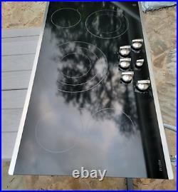 GE Profile 36 Stainless Electric Cooktop PP7036SJ1SS
