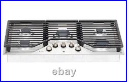 GE Profile 36 W 5-Burner Gas Cooktop with 18K BTU Center Burner, PGP7036SLSS, NEW