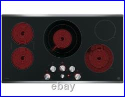 GE Profile 36'' W 5-Element Electric Cooktop with Tri-Ring Element, PP7036SJSS NEW