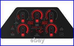 GE Profile 36'' W 5-Element Smart Induction Cooktop with Dual Zone PHP9036STSS NEW GE Profile 36'' W 5-Element Smart Induction Cooktop with Dual Zone PHP9036STSS NEW