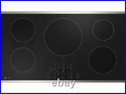 GE Profile 36'' W 5-Element Smart Induction Cooktop with Dual Zone PHP9036STSS NEW GE Profile 36'' W 5-Element Smart Induction Cooktop with Dual Zone PHP9036STSS NEW