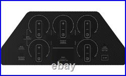 GE Profile 36'' W 5-Element Smart Induction Cooktop with Dual Zone PHP9036STSS NEW GE Profile 36'' W 5-Element Smart Induction Cooktop with Dual Zone PHP9036STSS NEW
