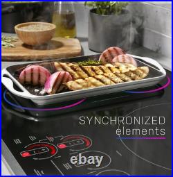 GE Profile 36'' W 5-Element Smart Induction Cooktop with Dual Zone PHP9036STSS NEW GE Profile 36'' W 5-Element Smart Induction Cooktop with Dual Zone PHP9036STSS NEW