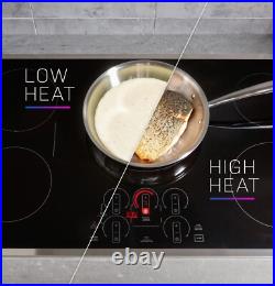 GE Profile 36'' W 5-Element Smart Induction Cooktop with Dual Zone PHP9036STSS NEW GE Profile 36'' W 5-Element Smart Induction Cooktop with Dual Zone PHP9036STSS NEW