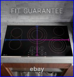 GE Profile 36'' W 5-Element Smart Induction Cooktop with Dual Zone PHP9036STSS NEW GE Profile 36'' W 5-Element Smart Induction Cooktop with Dual Zone PHP9036STSS NEW