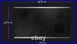 GE Profile 36'' W 5-Element Smart Induction Cooktop with Dual Zone PHP9036STSS NEW GE Profile 36'' W 5-Element Smart Induction Cooktop with Dual Zone PHP9036STSS NEW