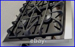 GE Profile JGP940SEKSS 30 Inch Gas GLASS Cooktop With 4 SEALED BURNERS