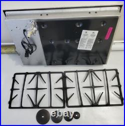 GE Profile JGP940SEKSS 30 Inch Gas GLASS Cooktop With 4 SEALED BURNERS