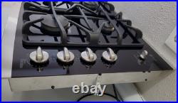 GE Profile JGP940SEKSS 30 Inch Gas GLASS Cooktop With 4 SEALED BURNERS