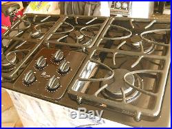 GE Profile JGP963BEC 36 Gas Cooktop with 5 Sealed Burners