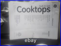 GE Profile JGP989 30 Gas Downdraft Cooktop Stainless 4 Burner with Parts