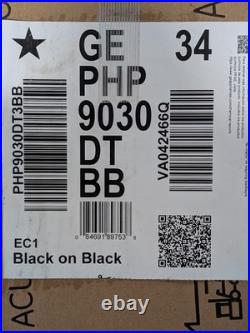 GE Profile PHP9030DTBB 30 Black 4 Element Induction Cooktop