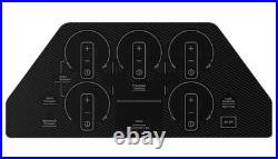 GE Profile PHP9036DTBB 36 Inch Induction Smart Cooktop with 5 Elements