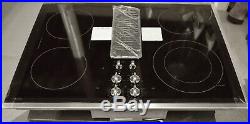 GE Profile PP9830SJSS 30 Downdraft Smoothtop Electric Cooktop