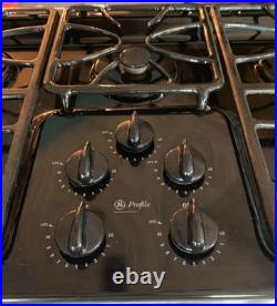 GE Profile Series 36 Built-In Gas Cooktop 5-Burners Black Model JGP963BEJ