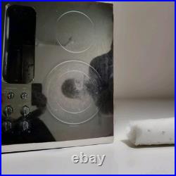 GE Profile Series Electric Cooktop Downdraft Glass 30 Black Please See Details