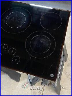 GE Profile Series PP9030DJ1BB 30 Built-In Electric Cooktop Black 5 Elements